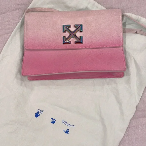 Off-White Jitney ombre cross body/clutch